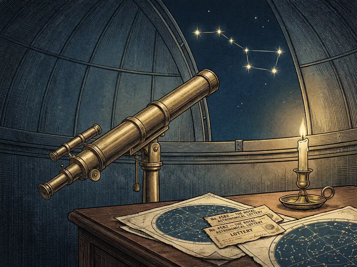 北斗七星与数字密码的艺术想象图